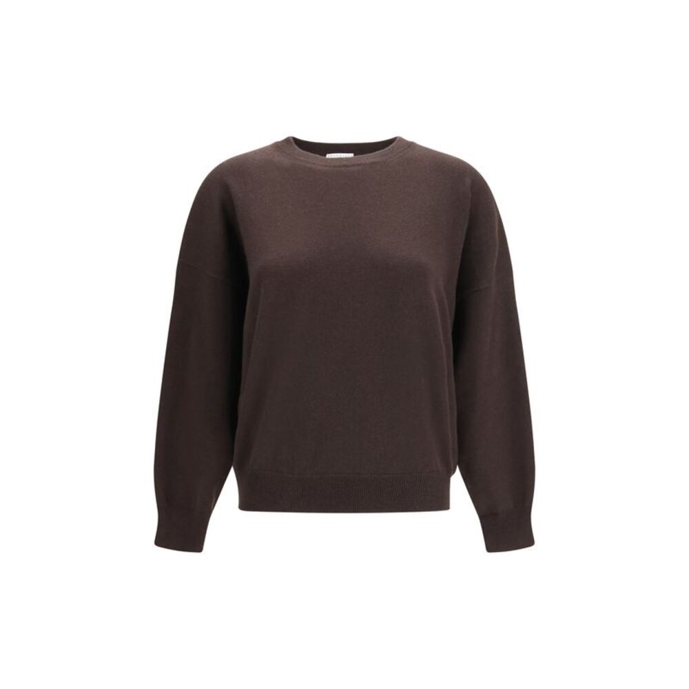 Brunello Cucinelli Women Cashmere Sweater With Monili Chain